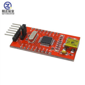 QZ ใหม่และดั้งเดิมพร้อมพอร์ตขนาดเล็กสำหรับ3.3V 5V FT232RL FT232 USB ไปยังโมดูลอะแดปเตอร์ TTL - Product Image 2