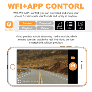 <strong>Hidden</strong> Mini 1080P Wifi Dash <strong>Camera</strong> 360 Degree Rotatable Lens <strong>APP</strong> Operate DVR Driver - Product Image 6