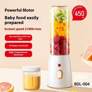 Taşınabilir küçük meyve karıştırıcı çok fonksiyonlu USB güç kaynağı sınır ötesi sıkacağı meyve suyu fincanı - Product Image 2