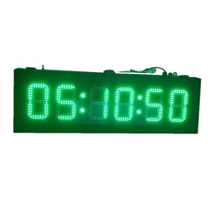 8 Zoll 6 digitaler Outdoor-Timer Sport-Countdown-Timer Doppelseitiger Timer GPS-LED-Digitaluhr