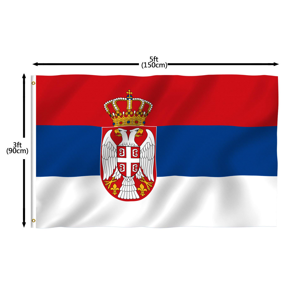 Bandera de Serbia