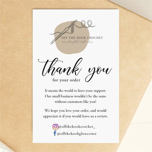 Wholesale Custom Logo Personalized Paper Card Custom Gift <strong>Thanks</strong> Card Thank You Card for Small Business - Product Image 2