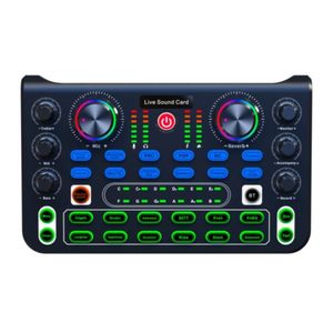 Mezclador de audio profesional Entrada multicanal Tarjeta de sonido de alta fidelidad para transmisión en vivo Grabación de música Enseñanza en línea X60L - Product Image 1