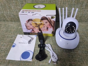 Cámara inalámbrica IP de seguridad para el hogar, minicámara IP de 1080P con WiFi, grabación de Audio bidireccional, 360 grados, Monitor de bebé HD - Product Image 2