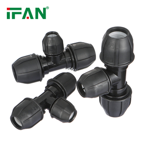 IFAN bán buôn PN16 <span class=keywords><strong>HDPE</strong></span> phụ kiện như/NZS 4130 đen nhựa <span class=keywords><strong>TEE</strong></span> khuỷu tay khớp nối PP nén phù hợp - Product Image 4