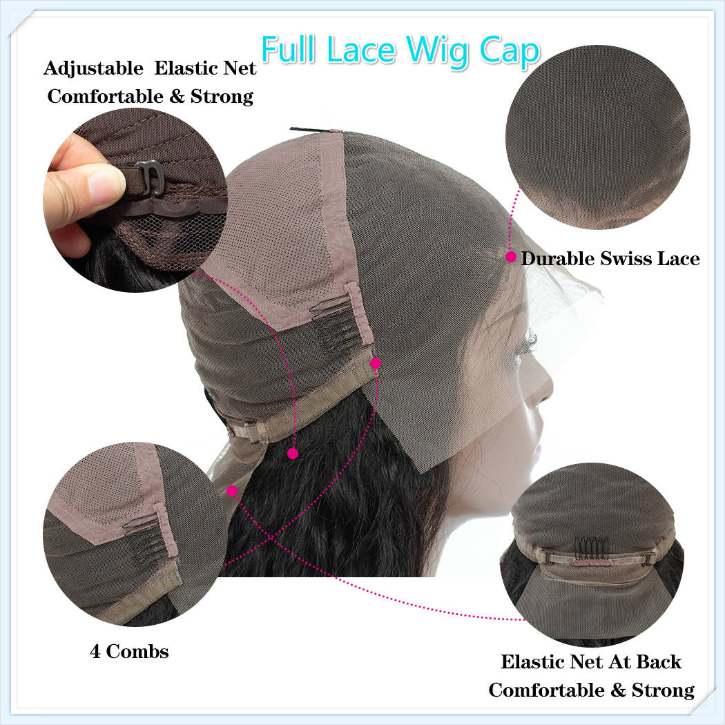 วิกผมลูกไม้เต็มรูปแบบ