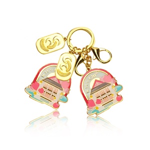 金属キーホルダーカスタムプロフェッショナル工場日常使用 - Product Image 5