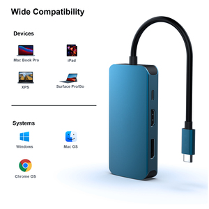 Customize <strong>USB</strong> Type-C to <strong>HDMI</strong> DisplayPort <strong>VGA</strong> Adapter 4K Support PD Charge 100W - Product Image 3