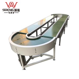 90度转盘带式输送机自动180度曲线带式输送机 - Product Image 4