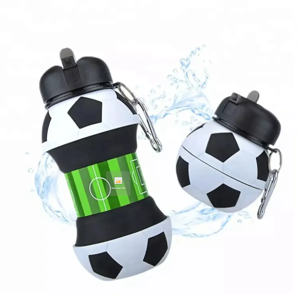 Bouteille Bouteille Deau En Pour Enfants Cartoon Pliable Boire Enfants Sans Bpa Pliable Mignon Silicone Enfants Bouteille D'eau