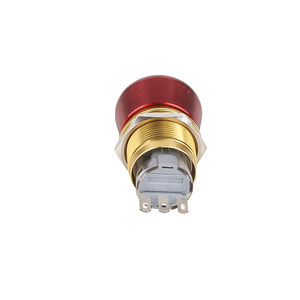 19ミリメートルSelfロック1NO1NC非常停止プッシュボタンスイッチ - Product Image 4