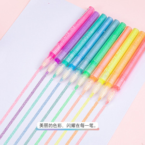 Блестящие маркеры разных цветов, 10 цветов - Product Image 2