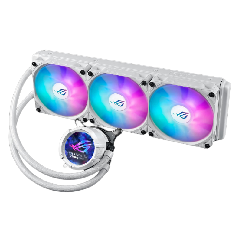 ROG Strix LC III 360 ARGB LCD สีขาว