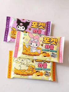 韩国三丽鸥黄油华夫饼hellokitty饼干批发
