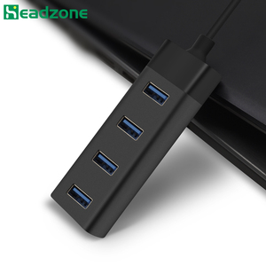 Hub במהירות גבוהה שחור 4 יציאה usb hub 3.0 hub spliter מתאם מספר אביזרים למחשב