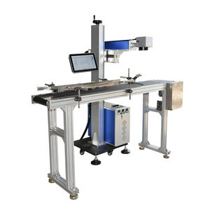 30w Fast Speed Batch <strong>Coding</strong> and Expire Date Code Co2 Online Flying Laser <strong>Marking</strong> Machine for Glass Plastic Bottle - Product Image 2