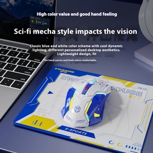 EWEADN G10 có thể điều chỉnh không dây Chuột chơi game Bàn phím thiết lập hiệu suất cao Thiết kế tiện dụng thanh nhã nóng bán - Product Image 5