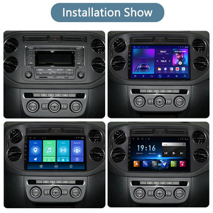 מערכת מולטימדיה לרכב עבור פולקסווגן Tiguan2006 2007 2008 2009 2010-2017 GPS ניווט תמיכה WIFI BT 4G LTE DVR ראש יחידה