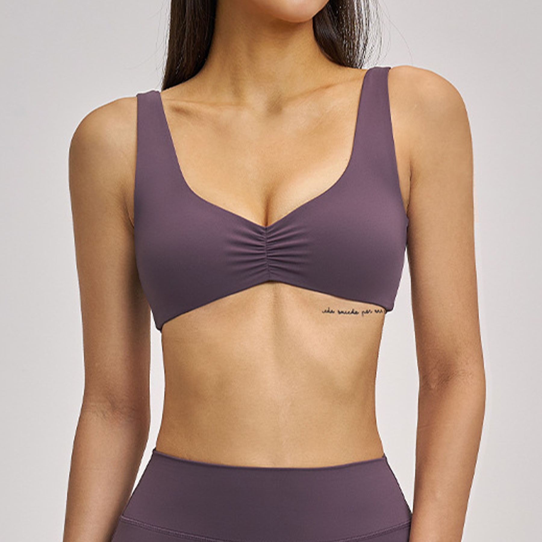 Sujetador morado