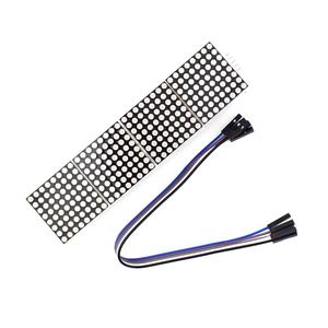 MAX7219 Dot <strong>Matrix</strong> Module 32x8 4 in 1 LED Display Modules Drive with 5Pin Wires for Raspberry Pi - Product Image 2