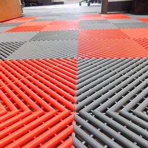 Mô-đun đầy màu sắc lồng vào nhau sàn nhà để xe sàn nhà để xe PP sàn rửa xe phòng Nhựa gạch - Product Image 6