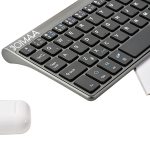 Teclado inalámbrico Slient con Touchpad, teclado numérico Bt 3,0 para tableta, portátil y TV - Product Image 6