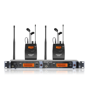 ERZHEN EM2050 Monitor en la oreja Sistema inalámbrico Multi transmisor inalámbrico en el oído Monitor profesional para puesta en escena