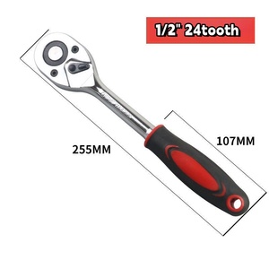 12 adet CR-V takım 1/4 çift yönlü hızlı bırakma anahtarı 10 yuva 4-13mm uzatma çubuğu kolay bakım onarım aracı seti çantası - Product Image 5
