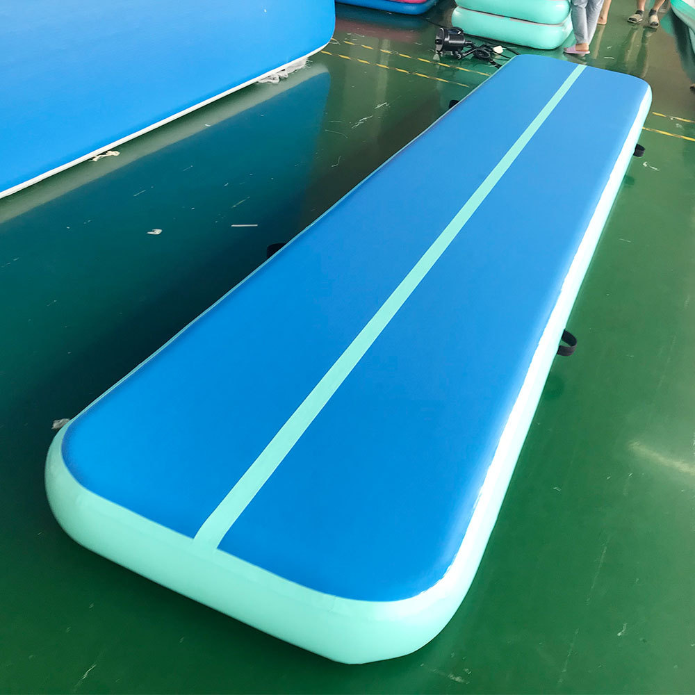 Vert menthe et bleu