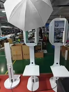 Yüksek parlaklık ile iPad yüzey Pro için DSLR Booth LED halka ışık Oval Photobooth kabuk yazıcı SLR kameralar ile uyumlu - Product Image 3