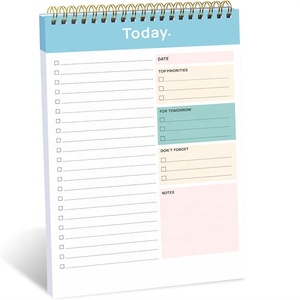 Bloc de notas promocional con impresión personalizada, lista de verificación de lista de tareas, Bloc de notas para niños, cuaderno planificador diario para hacer blocs de notas para la Oficina - Product Image 1