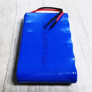 11.1v 18650 5200mAh可充电锂离子锂离子电池组，带bms和连接器，用于EV踏板车，电动自行车，泵，spr - Product Image 5