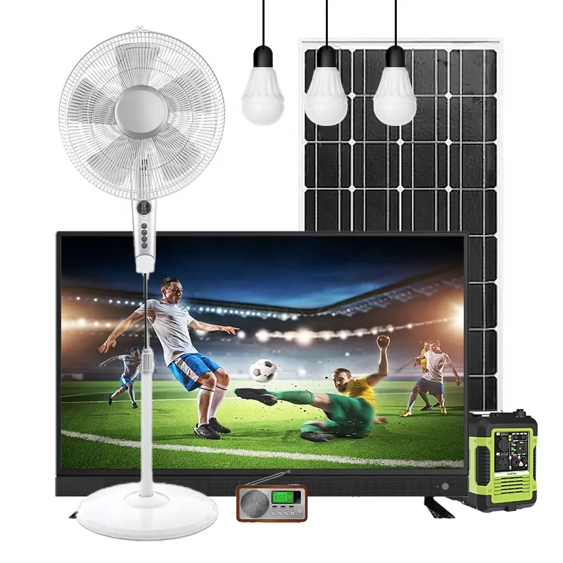 Wholesale weier TV 19 24 32 Inch LED Solar Televisions 12V DC/AC Solar TV