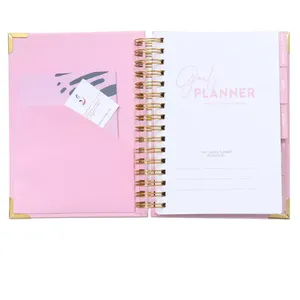 2024, venta al por mayor, planificador de energía de cubierta dura de 3 colores, Impresión de tamaño A5, planificador de energía de 272 páginas para cuaderno Personal - Product Image 5