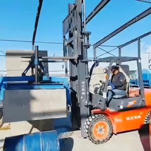 Apilador, máquina de sujeción de ladrillos, máquina de fabricación de bloques autoaislante, utilizado con carretilla elevadora - Product Image 4