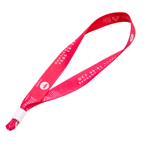 <strong>Cost</strong>-Effective Custom Fabric Wristbands - Disposable, Perfect for Event <strong>Entry</strong>, Music Festivals, Trade Shows, and Promotions. - Product Image 1