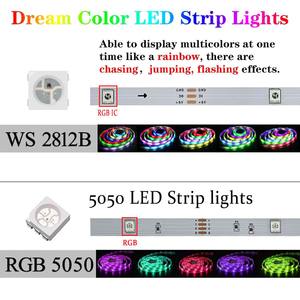 LED Phantom renk USB şerit ışık RGB alçak gerilim ortam Led ışık şerit - Product Image 6