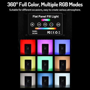 40WRGBフィルパネルランプLedビデオライト複数のRGBモード写真スタジオビデオ録画用フィル照明 - Product Image 6