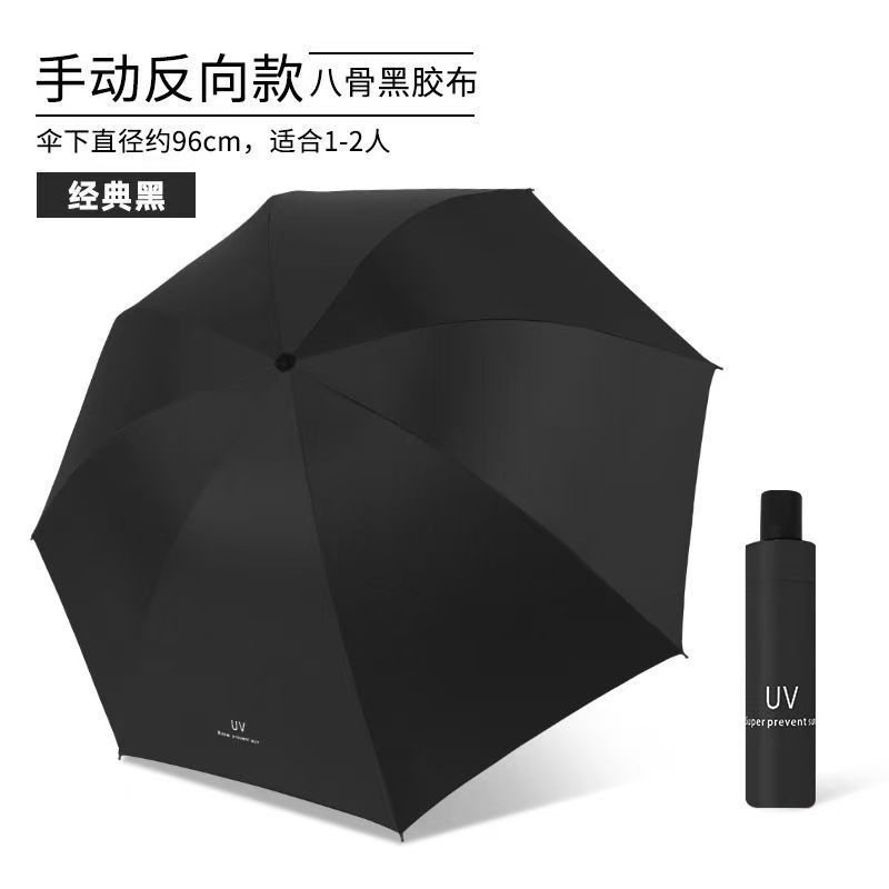 Manual 8-bone UV coating - Black