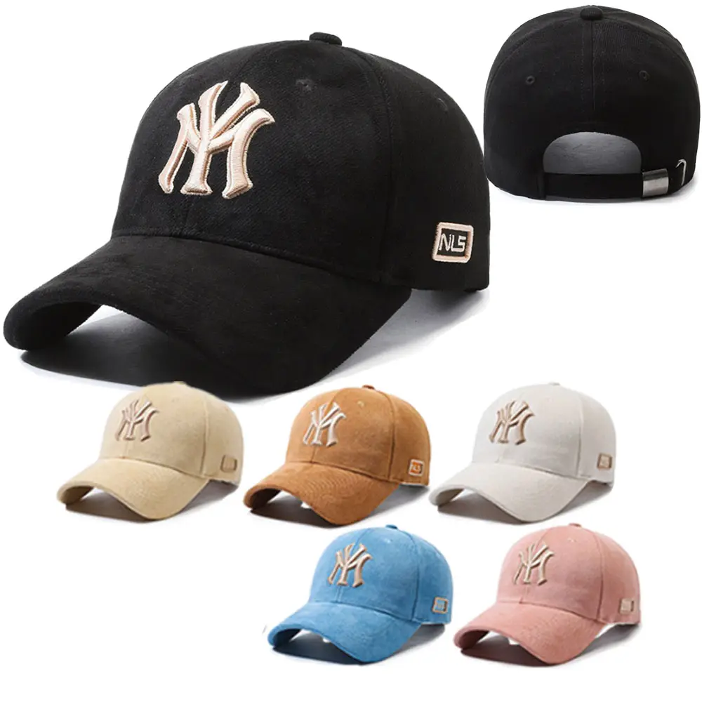 Custom Designer cappellini originali cappello da donna uomo regolabile 6 pannelli sport cappello cotone papà 3D ricamo Casquette cappellino da Baseball
