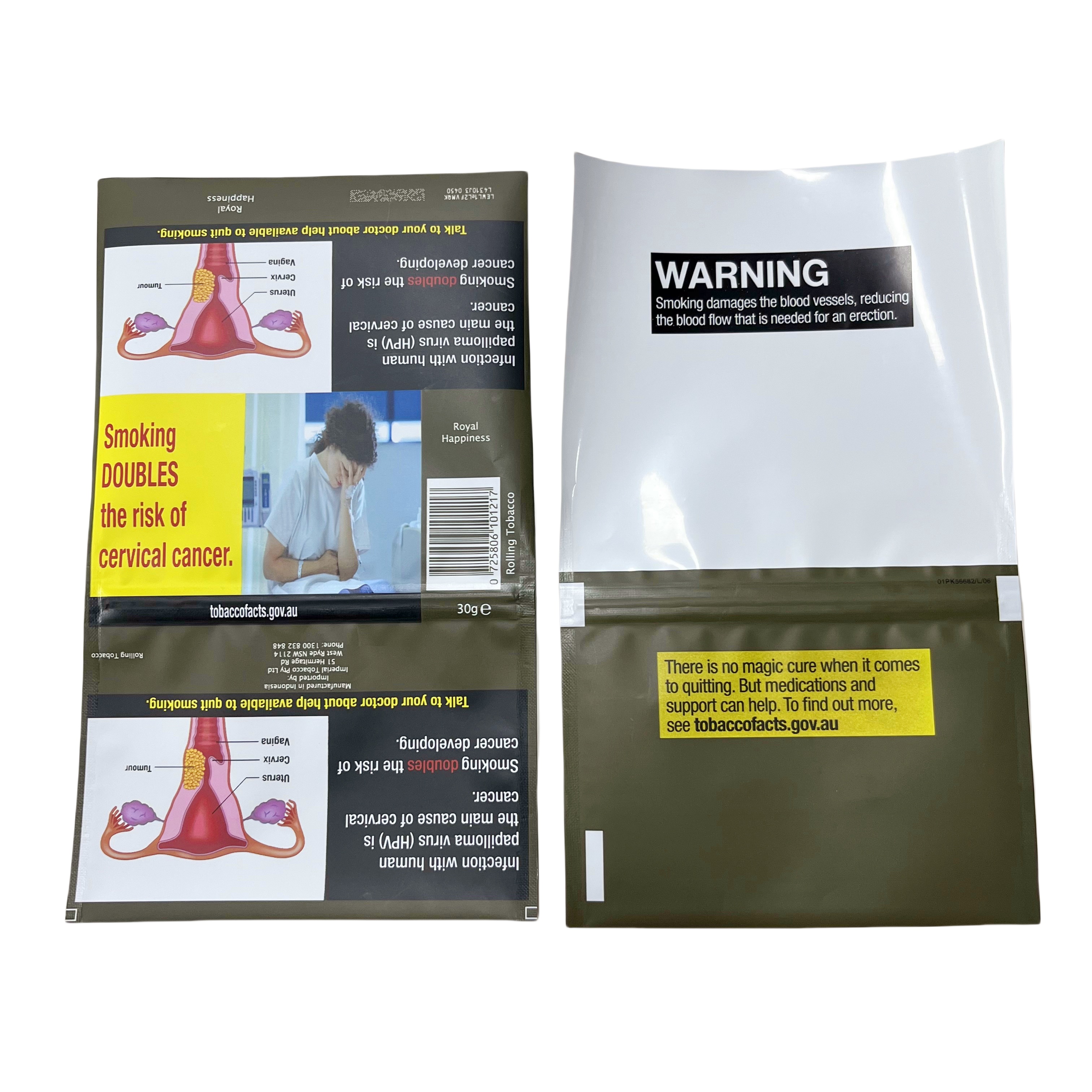 บรรจุภัณฑ์แบบเรียบด้าน