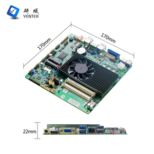 Factory AMD A6 5345M thin itx mainboard dual channel DDR3 SATA3.0 VGA HD LAN 2 COM industrial mini itx scheda madre