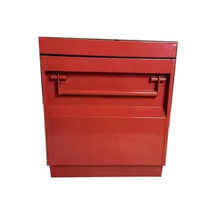 畅销重型金属工作箱高品质铁制工具箱，带锁，用于卡车耐用作业现场工具存储 - Product Image 3