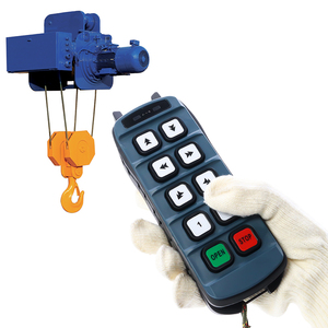 Palfinger gru sollevatore elettrico industriale con 8 pulsanti a doppia velocità telecomando Wireless di fabbrica 433MHz ricevitore a codice fisso - Product Image 2
