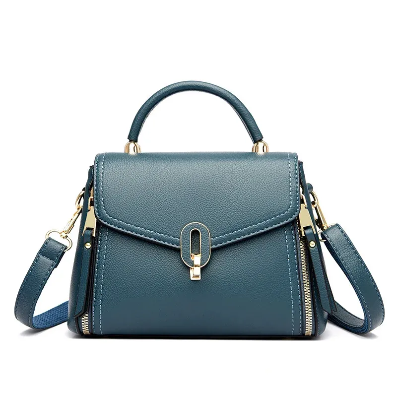 Özel çanta düz renk deri bayan çanta tasarımcı tarzı lüks çanta kadınlar için