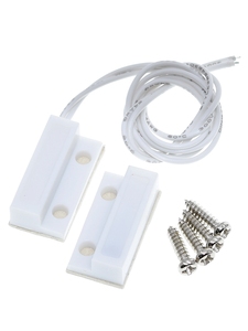 TZT MC-38 MC38 sensore per porte e finestre cablato filo da 30mm allungare in modo casuale interruttore magnetico sistema di allarme domestico per arduino - Product Image 6