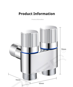 Modern tasarım duvara monte 1/2 tuvalet açılı vana ile çok fonksiyonlu çift saplı paslanmaz çelik bide püskürtücü banyo kullanımı - Product Image 6