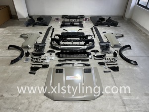 Araba tampon Facelift Bodykit Ranger 12-21 için yükseltilmiş tarzı Ranger 2023 araba Hood <span class=keywords><strong>Boonet</strong></span> çamurluk far arka lambası