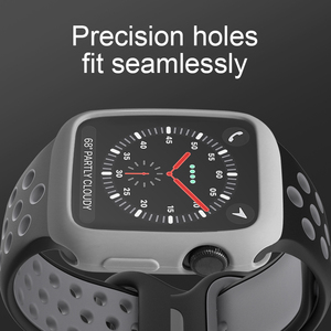 COOLYEP Wholesale Solid Color Rubber TPU Watch Case Protector Cover for <strong>Apple</strong> Watch 6 <strong>SE</strong> 5 <strong>4</strong> 3 - Product Image 4