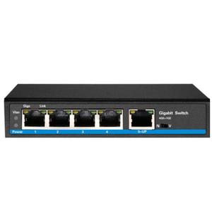 ギガビット90WネットワークPoEエクステンダー250メートル1ポート10/100/1000M Rj45入力4ポート10/100/1000M Rj45出力 - Product Image 1
